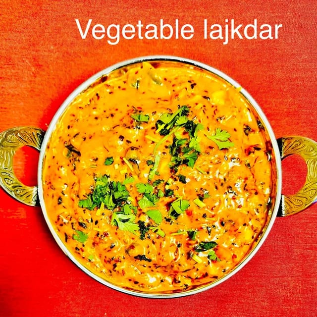 Vegetable Lajjatdar.