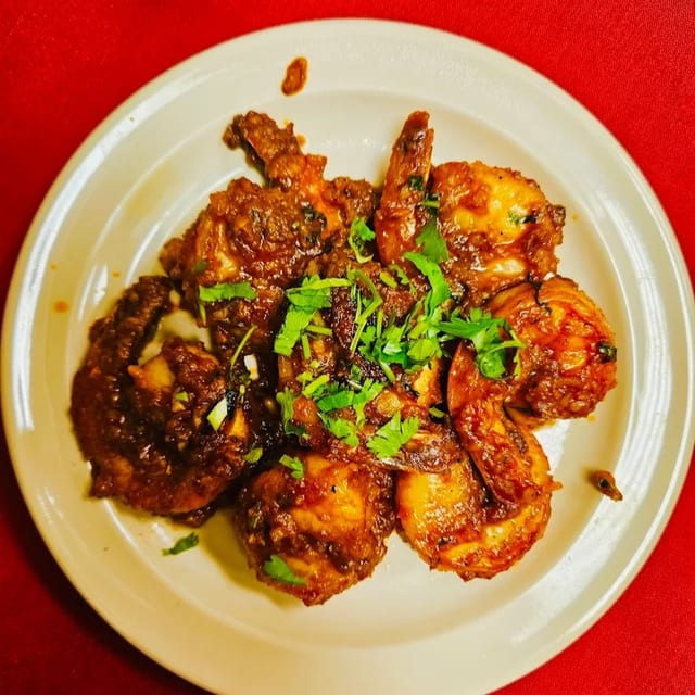 Shrimp Korma.
